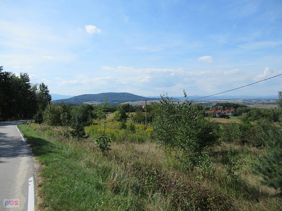 Widok w stronę Sudetów