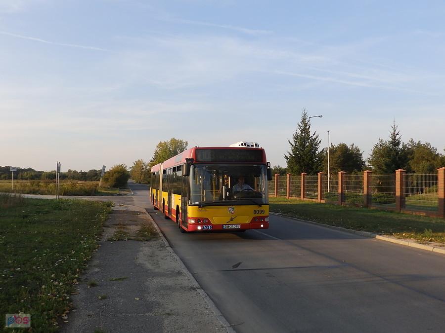 Volvo 7000A #8099 wraca z Janówka