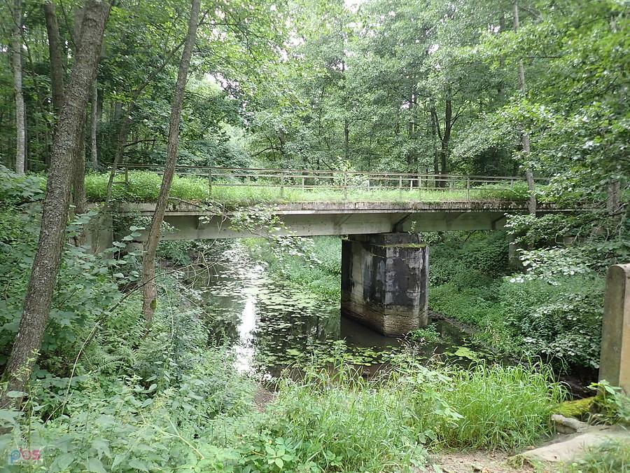 Stara Białowieża. Wiadukt wąskotorówki