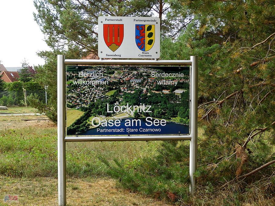 Wita przybyszów Löcknitz.