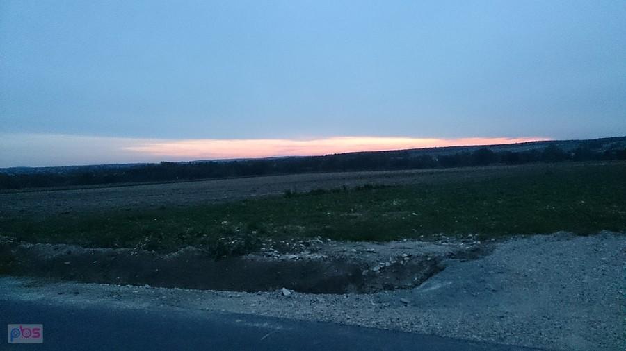 Tuż po zachodzie Słońca