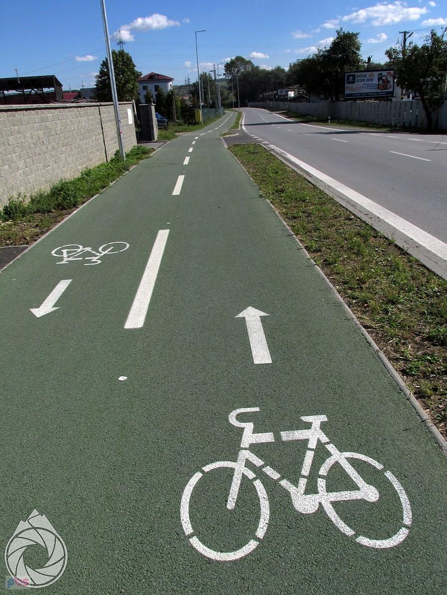 nowa cyklo cesta w Bardejovie