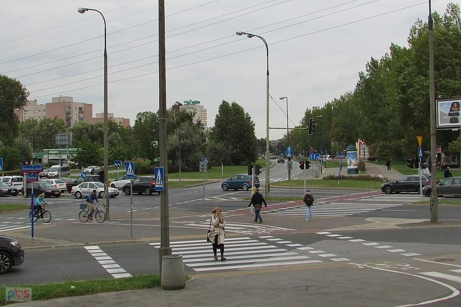 Skrzyżowanie Ciszewskiego i Rosoła