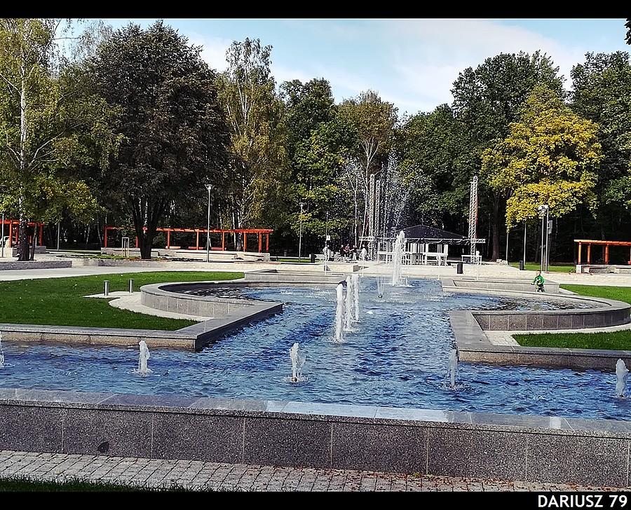 Park Zielona - Dąbrowa Górnicza - Fontanna