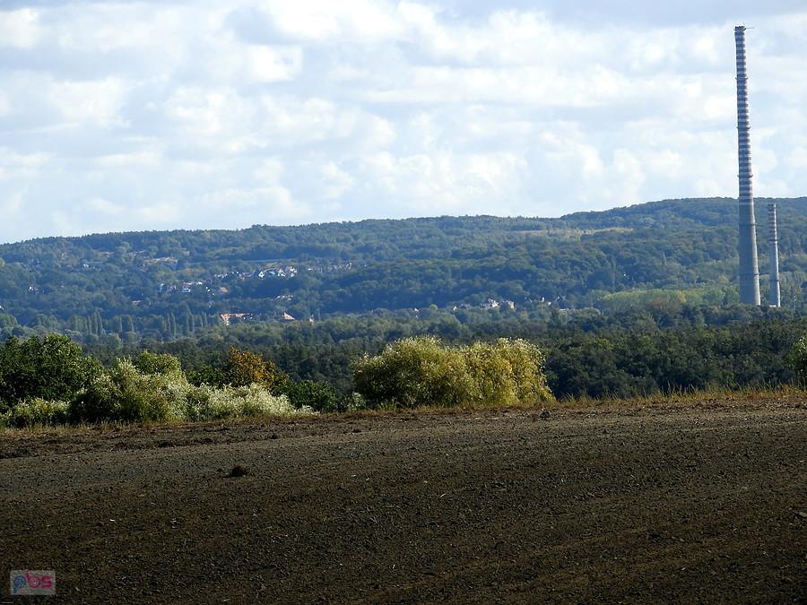 Widok spod Siadła Górnego w kierunku Odry.