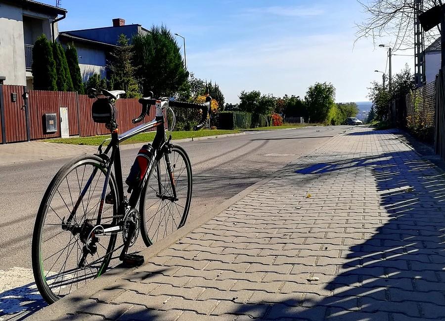 Przed zjadem z Osowej, czyli najlepszy punkt (względnie wysoki) wyjazdu
