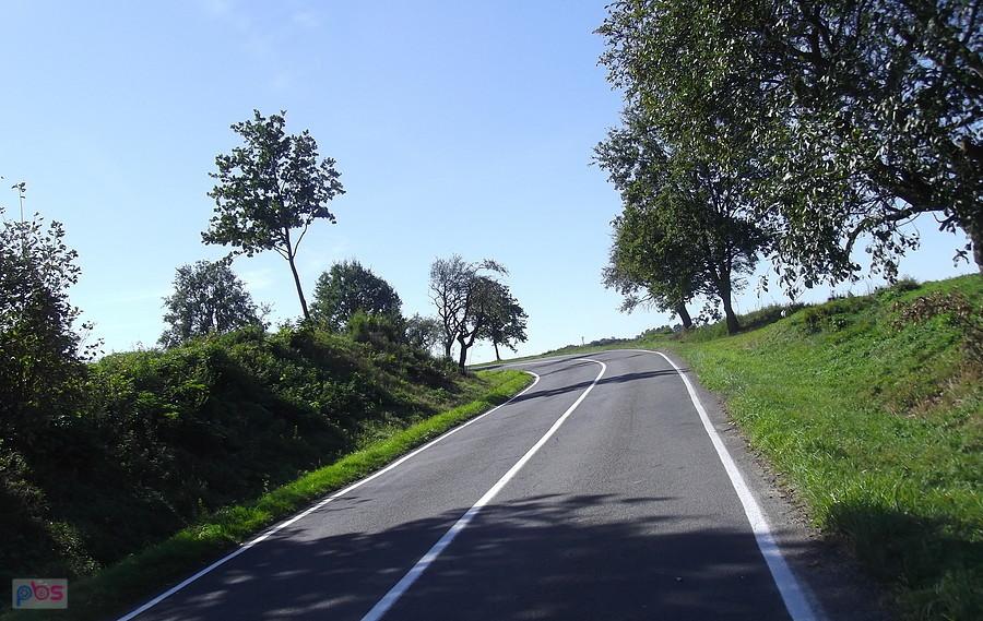 Na podjeździe z Píšť do Zavady