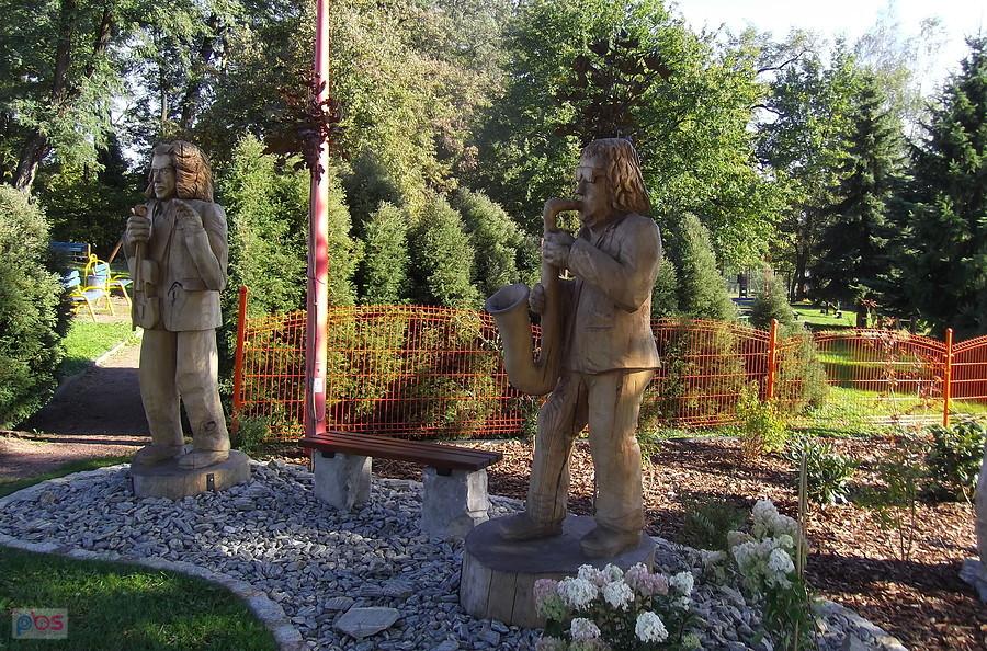 Rzeźba, chyba w Łaziskach.