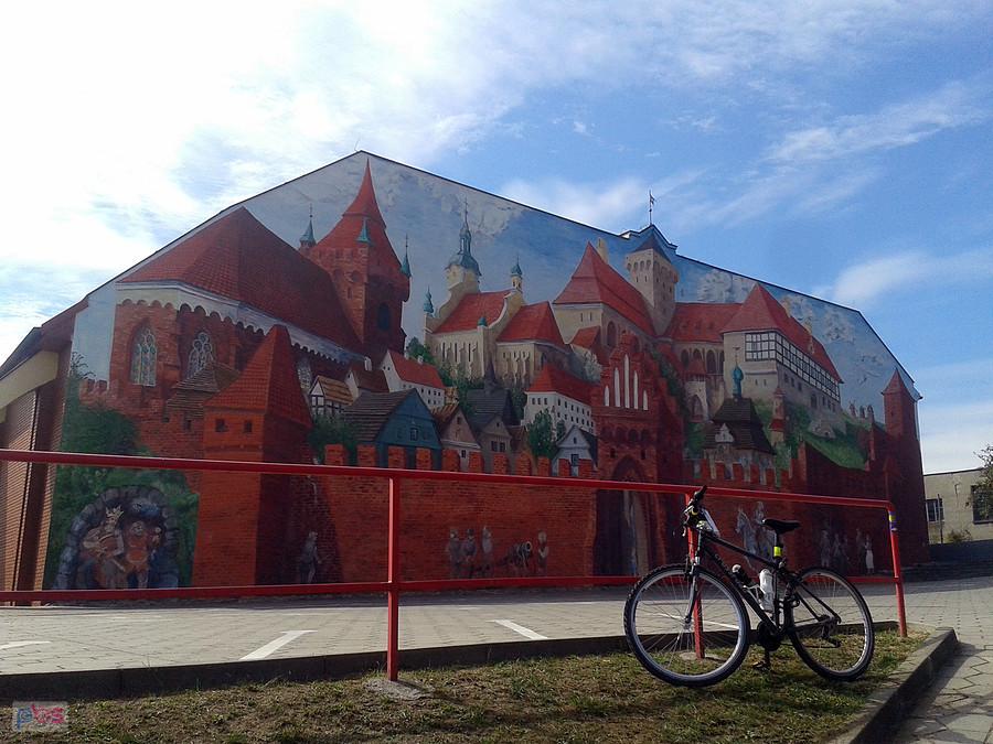 Mural historyczny. Pyzdry