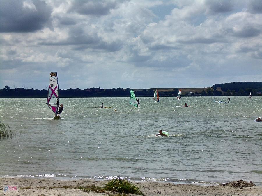 na plaży w Wierzbnie