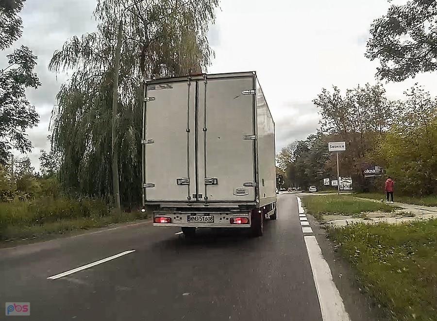 Minął mnie na gazetę...