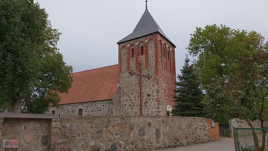 WITKOWO (niem.Wittichow) Kościół filialny p.w. MB Różańcowej z XV w.