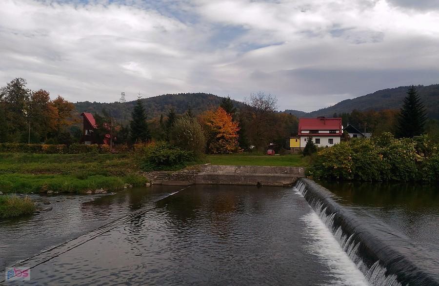 Trasą nad rzeką Wisłą , jadę w kierunku Wisły