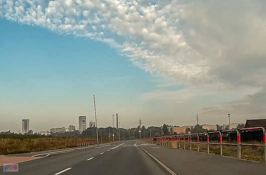 Niebo wygląda ciekawie