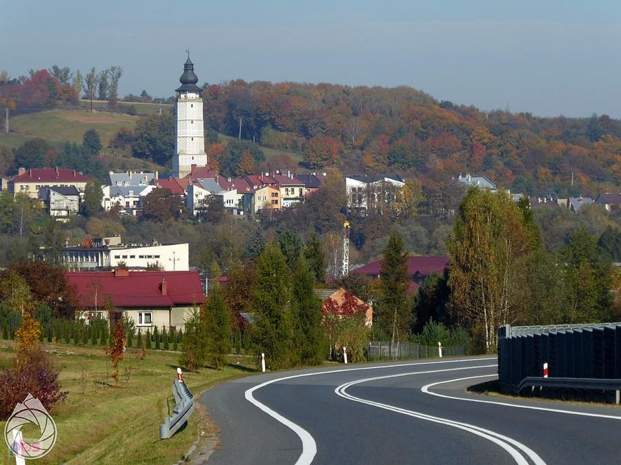 obwodnicą w stronę Biecza