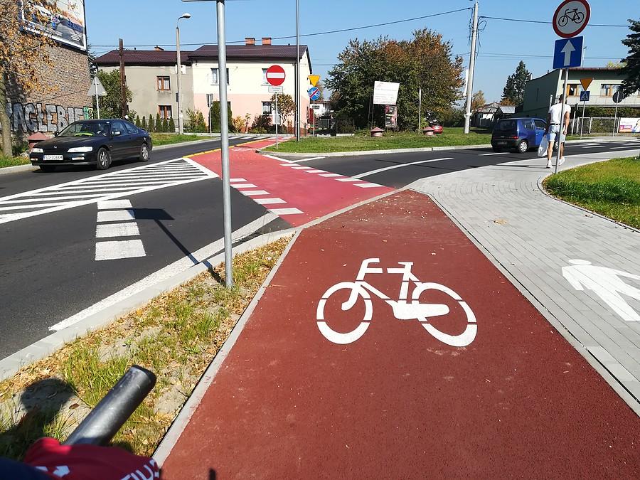 Sosnowiec - Zagórze - Droga rowerowa