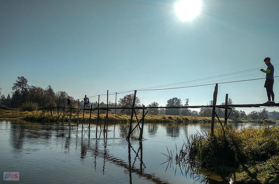 Kultowy mostek nad Pilicą