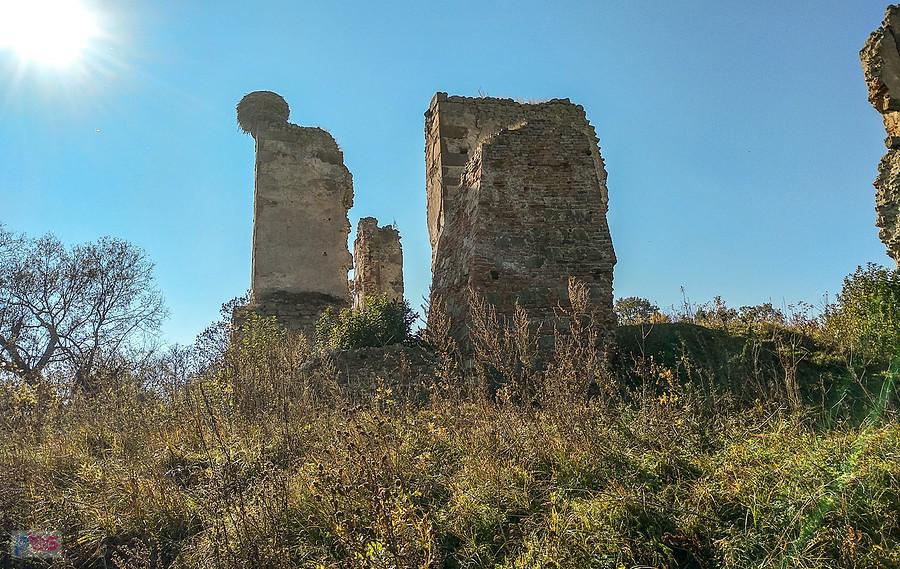 Ruiny zamku w Majkowicach