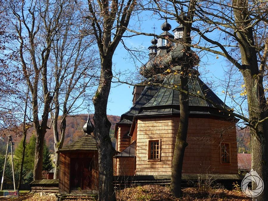 cerkiew w Hańczowej jakoś tak wyładniała