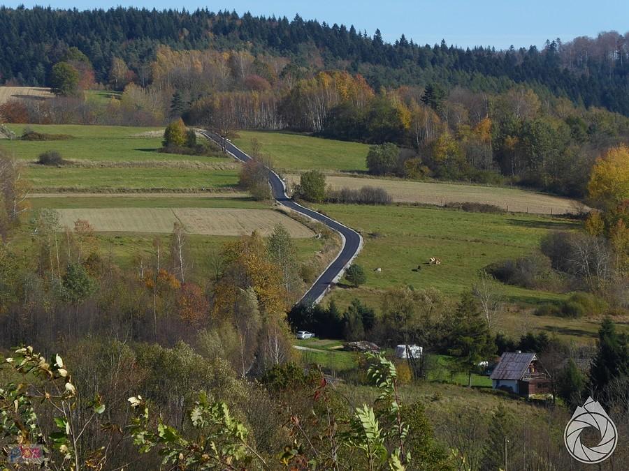 nówka-asfalt nad Bielankę