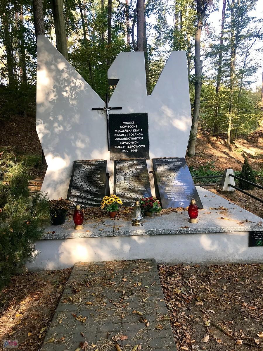 miejsce każni w parku brodnickim