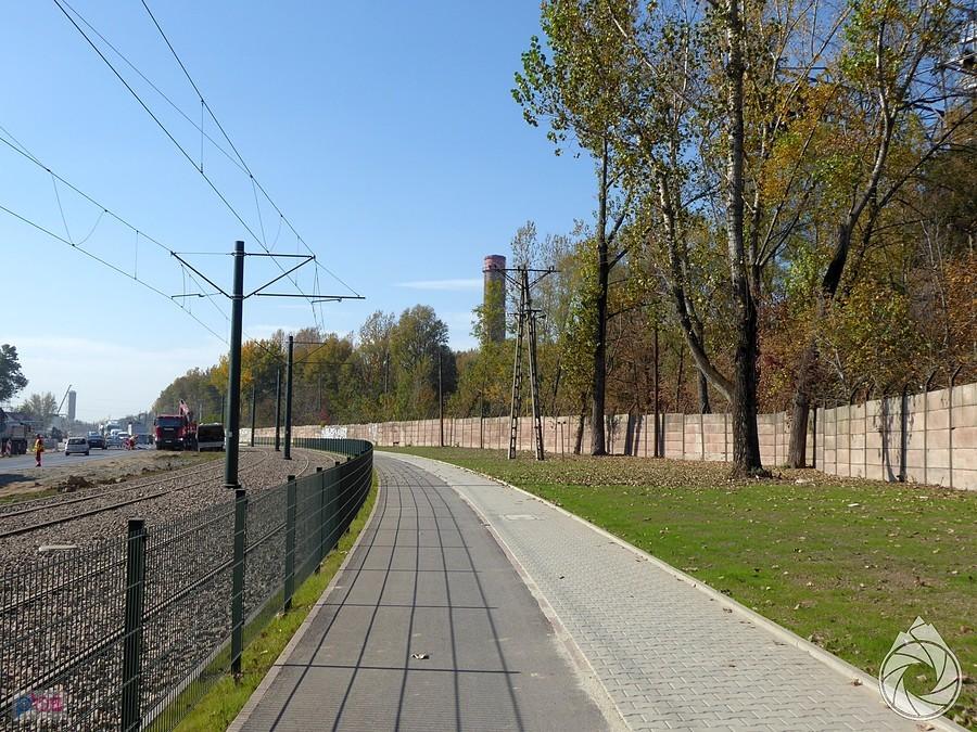 nowe ścieżki rowerowe pod hutą
