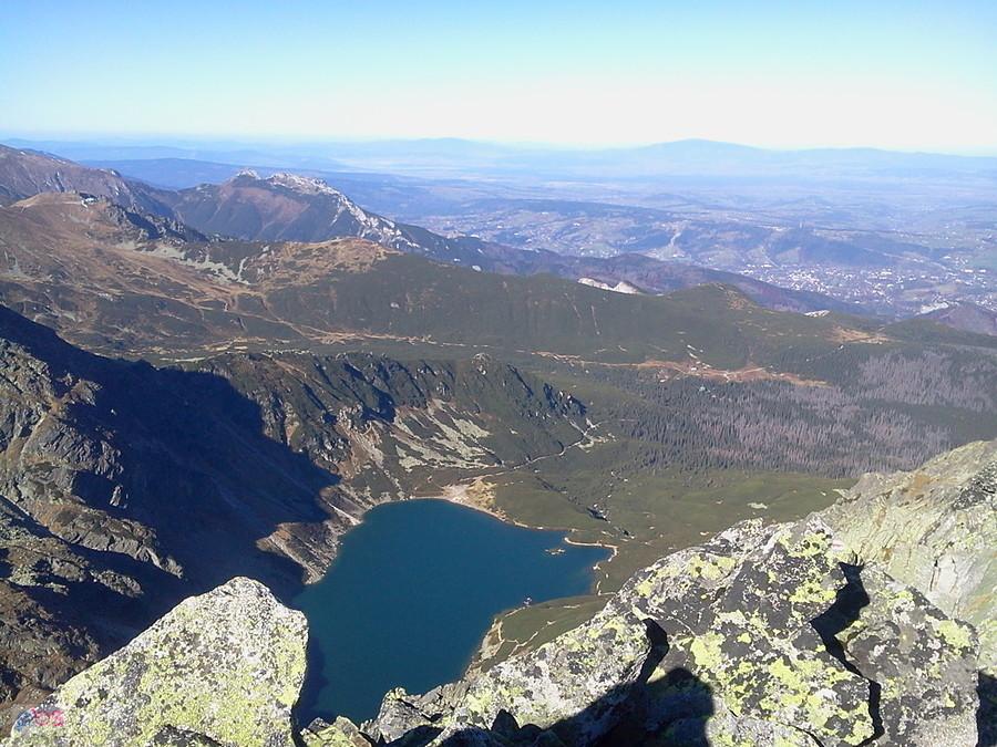 Czarny Staw Gąsienicowy i Giewont