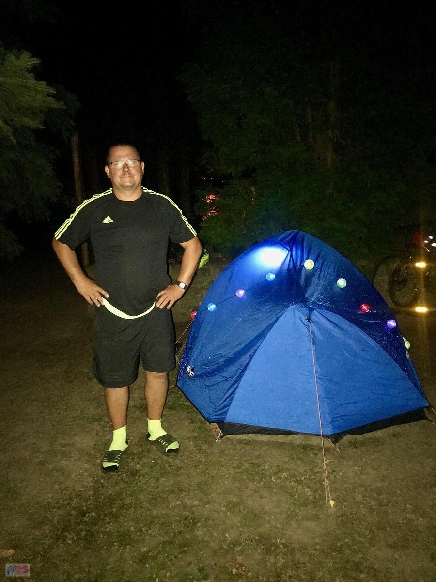 camping przy basenie w Kłodzku ok