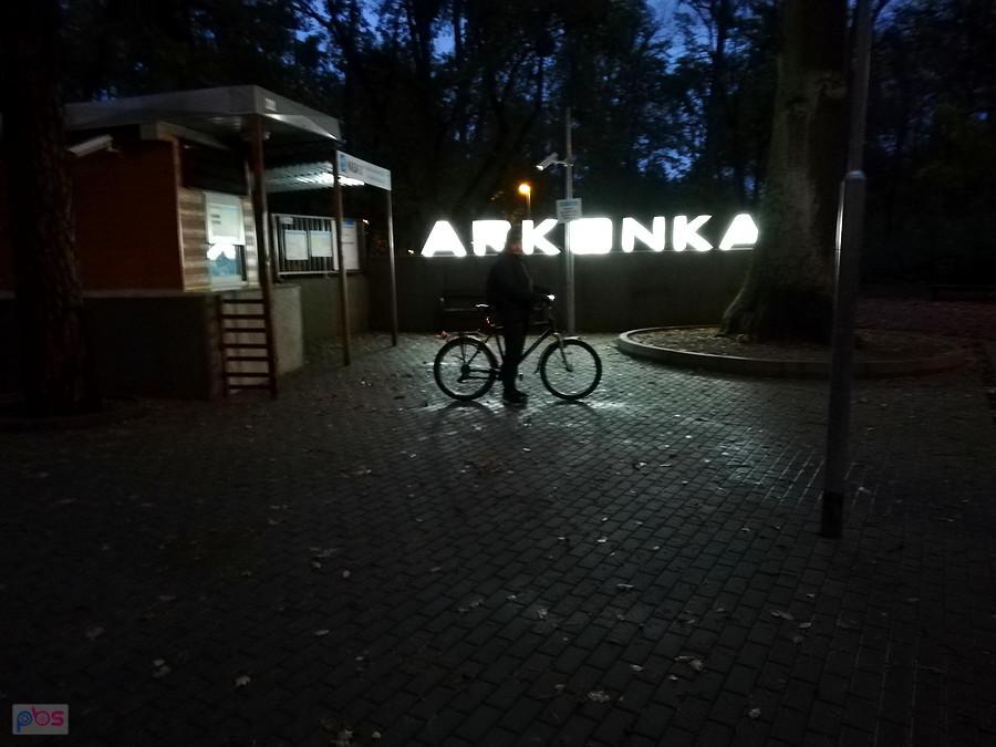 O zmierzchu przy Arkonce.