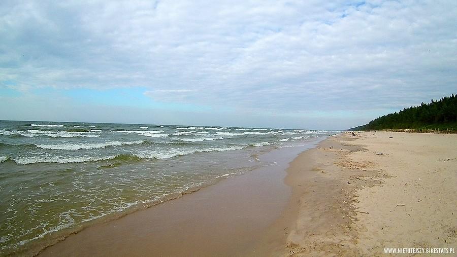 Na plaży w Sztutowie