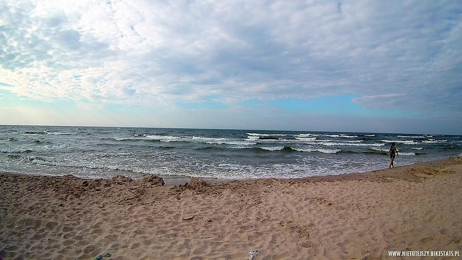 Na plaży w Sztutowie