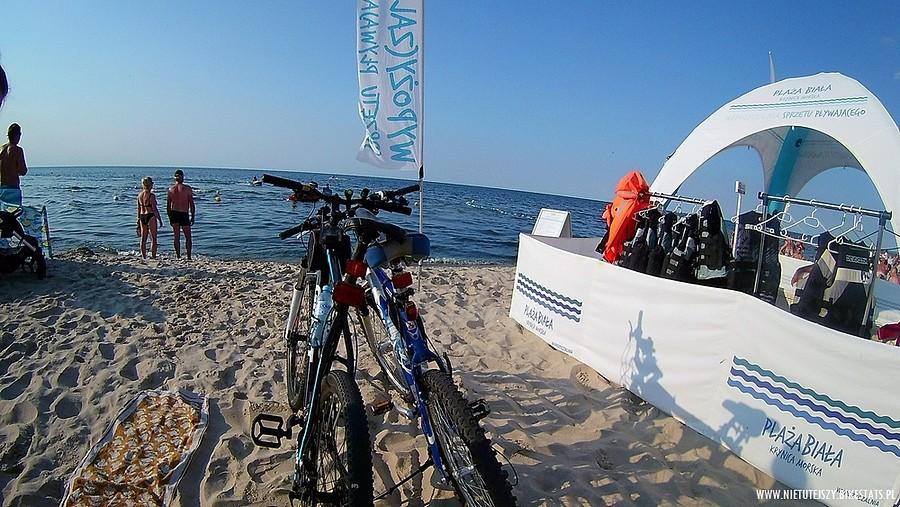 Na plaży w Krynicy Morskiej