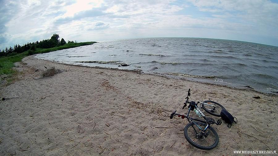 Plaża nad Zalewem Wiślanym