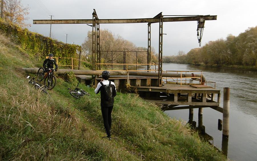 Zapuściliśmy się na nieznane mi obiekty hydrotechniczne