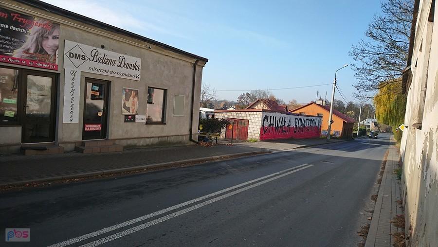 Mural legijny w Tarczynie