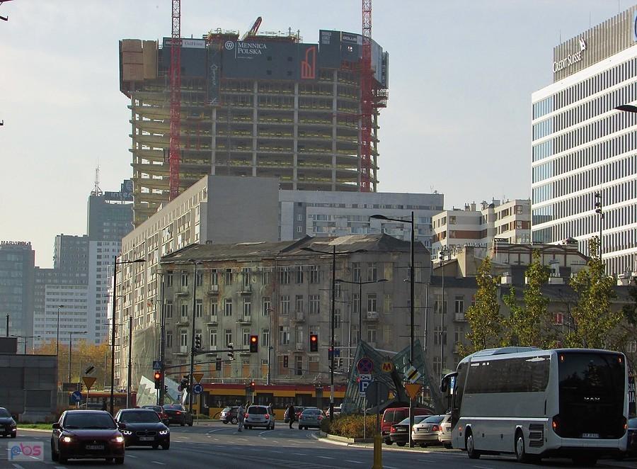 Trwa budowa Mennica Legacy Tower