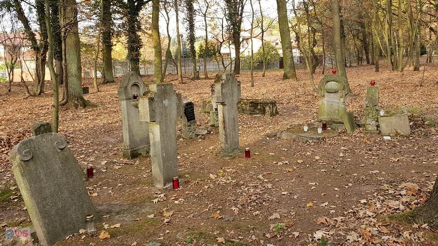 Jezierzyce (niem. Jeseritz) Poniemiecki cmentarz przy ul. Wiewiórczej