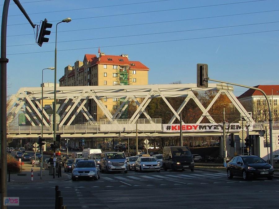 Nowe wiadukty kolejowe nad Wolską