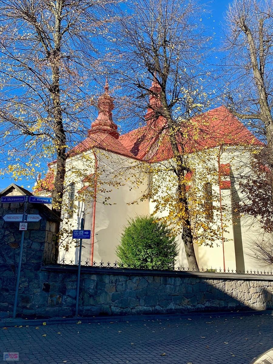 kościół w Dynowie