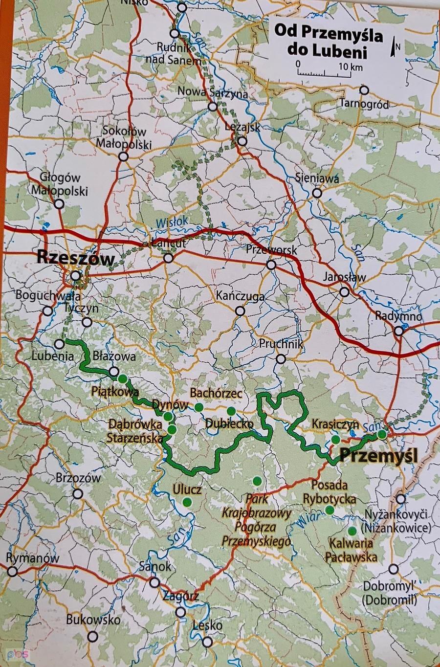 mapka trasy