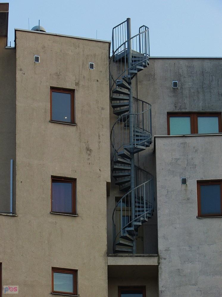 Schody na 7. piętrze