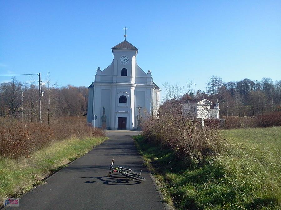 Karwina krzywy kościół