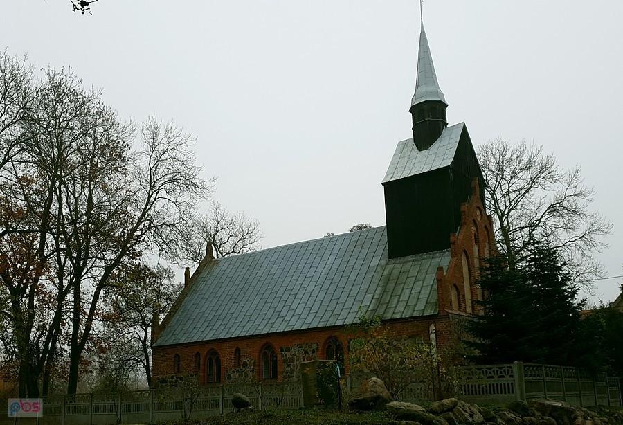 SKALIN (niem.Schellin) Kościół filialny p.w. MB Różańcowej z XV/XVI w.