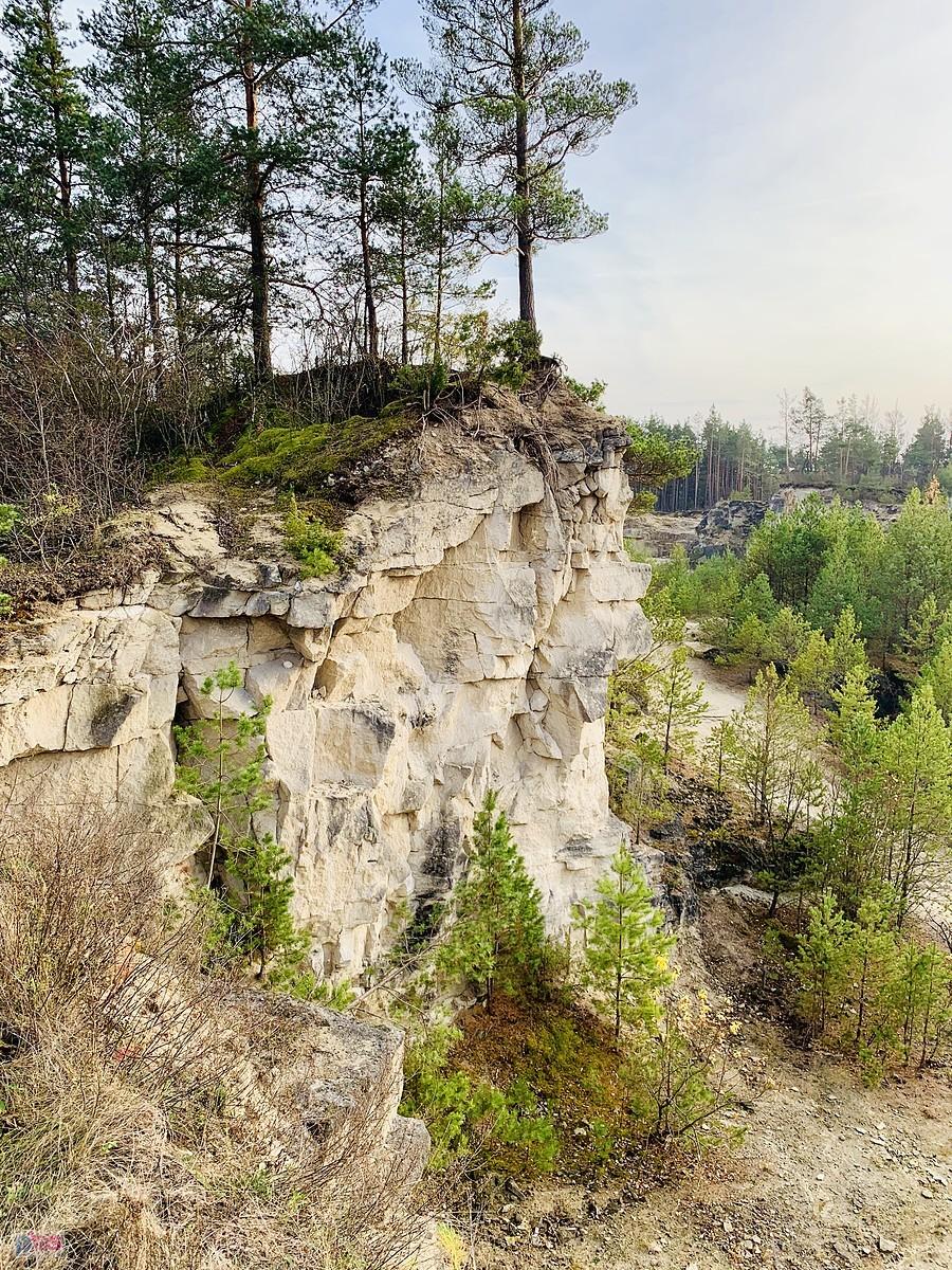 widok na kamieniołom