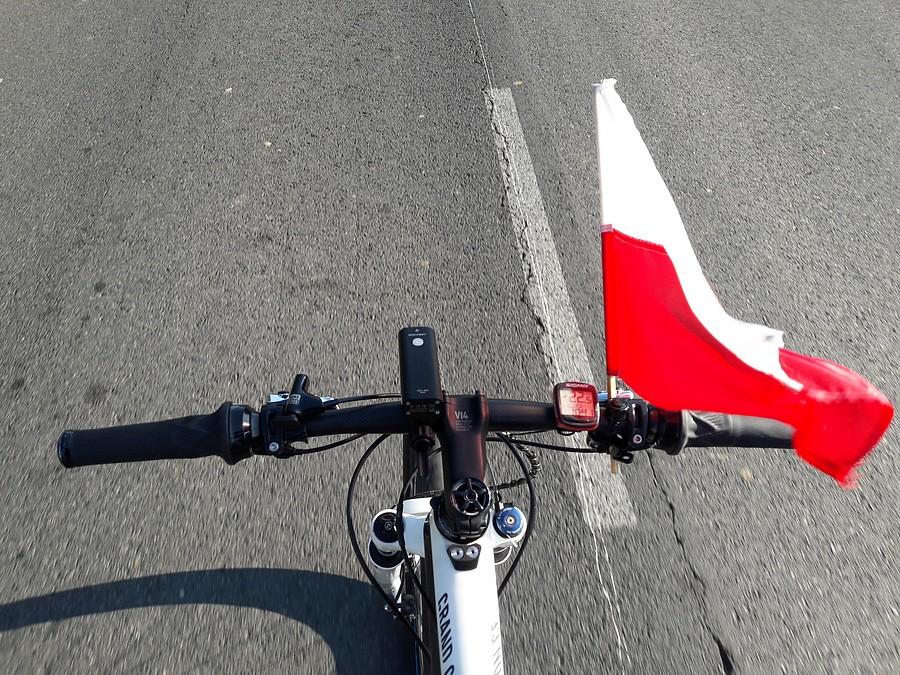 Rowerowo dla Niepodległej.