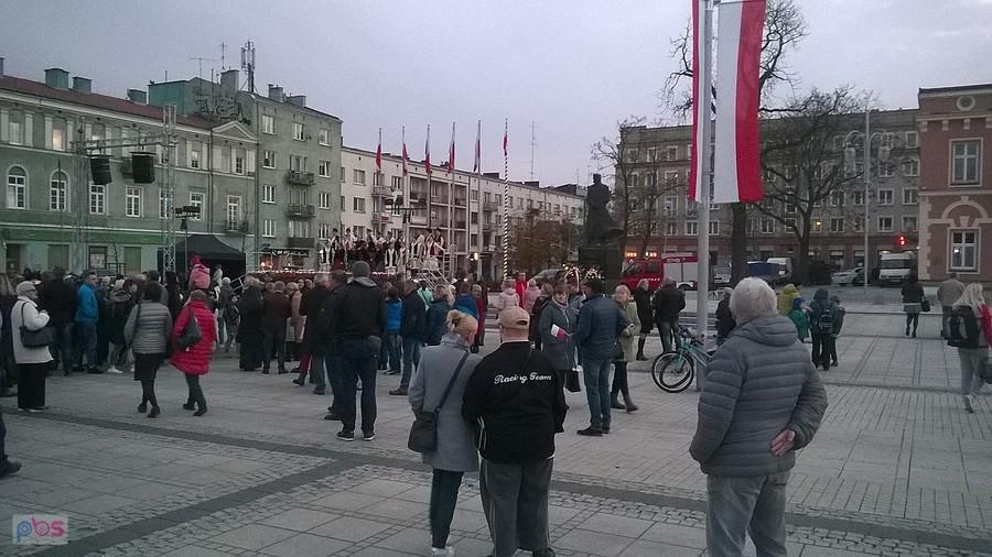 Tuż przed rozpoczęciem uroczystości