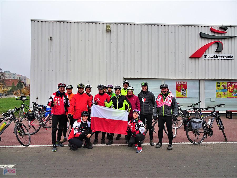 Rowerowe 100 km na 100 lat Niepodległości z AGR -Tczew...
