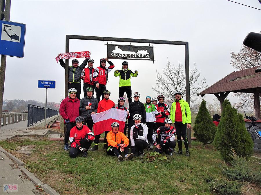 Rowerowe 100 km na 100 lat Niepodległości z AGR -Tczew...