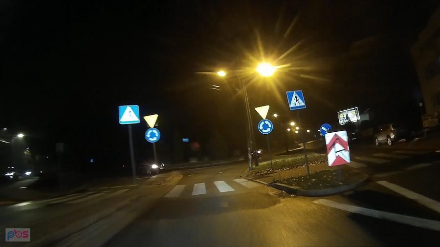 Na rondzie w Panewnikach