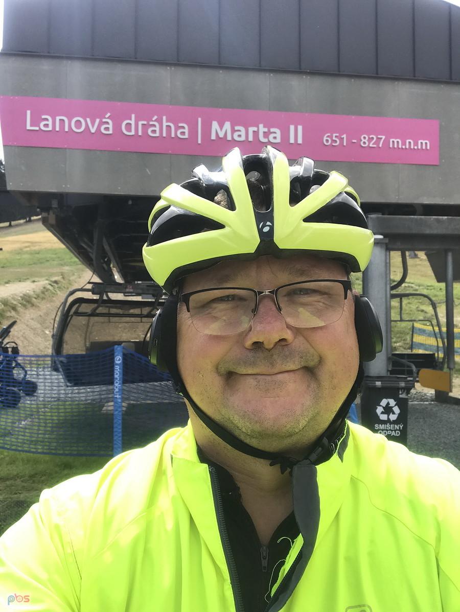 pod wyciągiem Detsne góry Orlickie